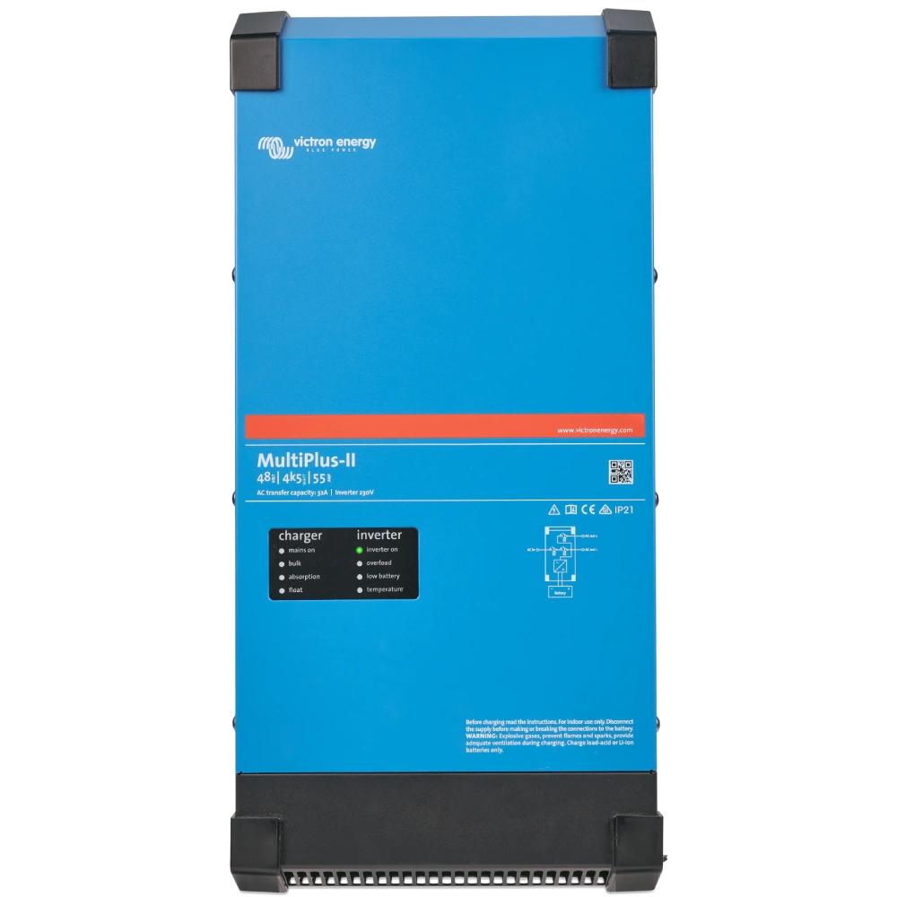 Інвертор VictronEnergy MultiPlus-II 48/4k5/55-32 230V однофазный чистая синусоида Інвертор VictronEnergy MultiPlus-II 48/4k5/55-32 230V однофазный чистая синусоида