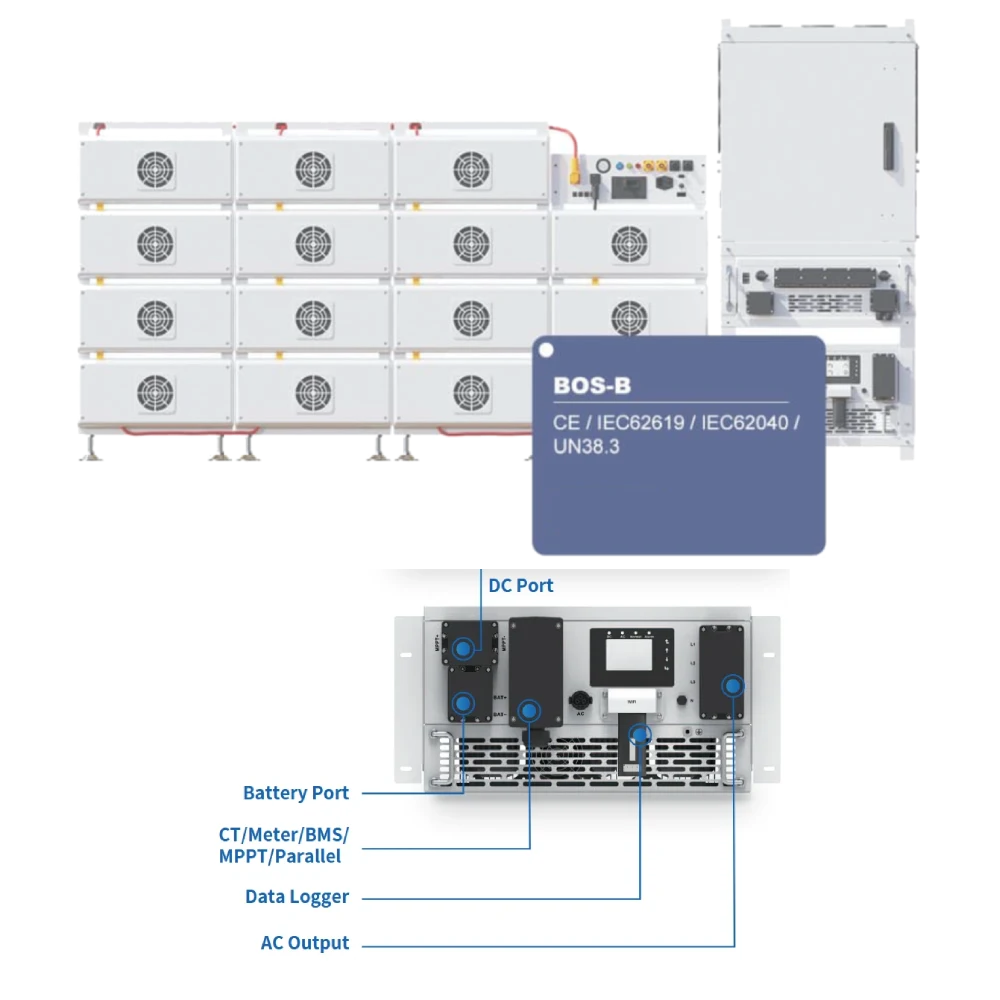 Інвертор модульний Deye SUN-100K-PCS01HP3 Інвертор модульний Deye SUN-100K-PCS01HP3