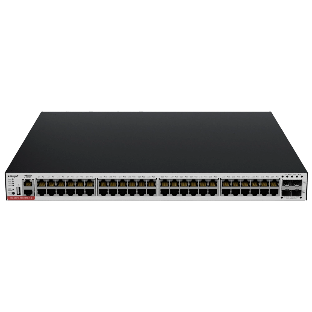 Комутатор 24 порти керований Ruijie Reyee RG-CS83-48GT4XS-PD L3 POE Комутатор 24 порти керований Ruijie Reyee RG-CS83-48GT4XS-PD L3 POE