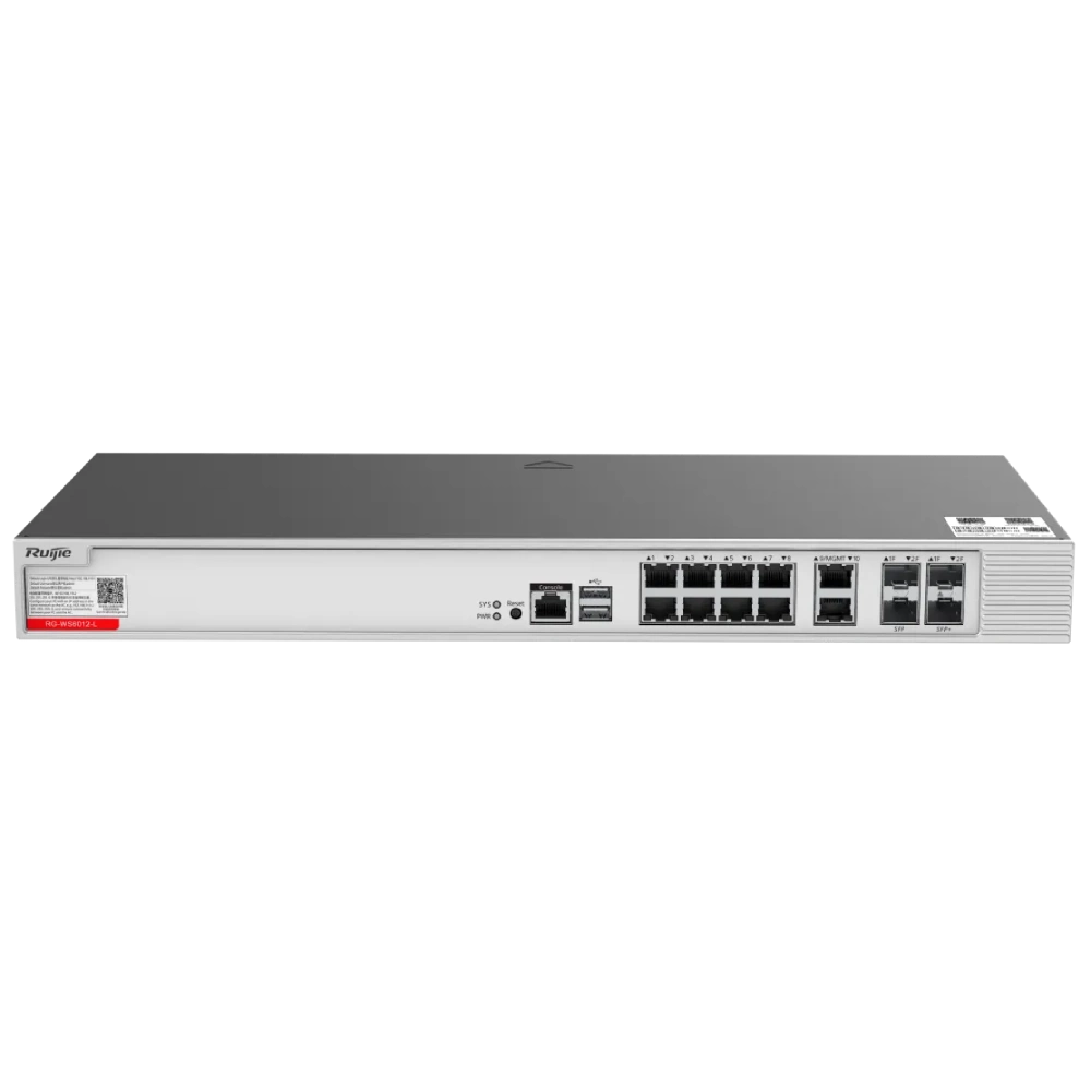 Контролер бездротових точок доступу Ruijie RG-WS6012-L 10G Контролер бездротових точок доступу Ruijie RG-WS6012-L 10G