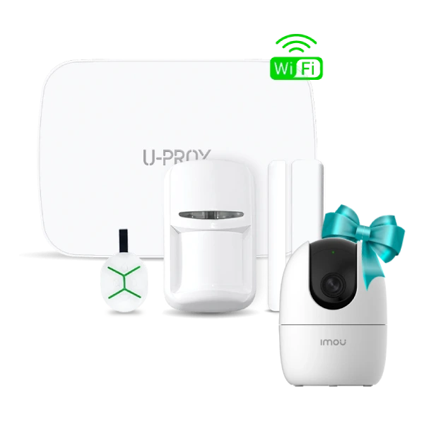 Комплект U-Prox MPX L KF kit White + IPC-K2EP-3H3W в подарок Комплект U-Prox MPX L KF kit White + IPC-K2EP-3H3W в подарок