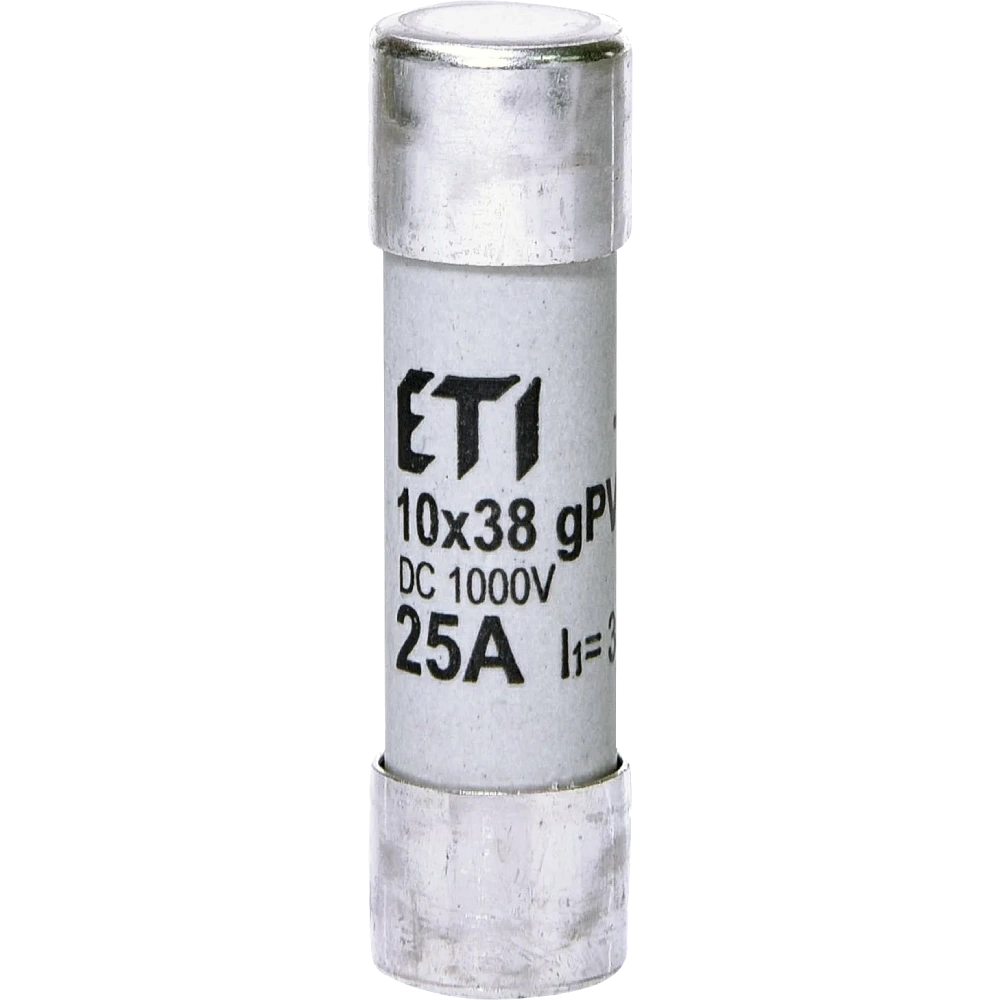 Запобіжник ЕТІ CH 10x38 gPV 12A 1000V (30kA) Запобіжник ЕТІ CH 10x38 gPV 12A 1000V (30kA)