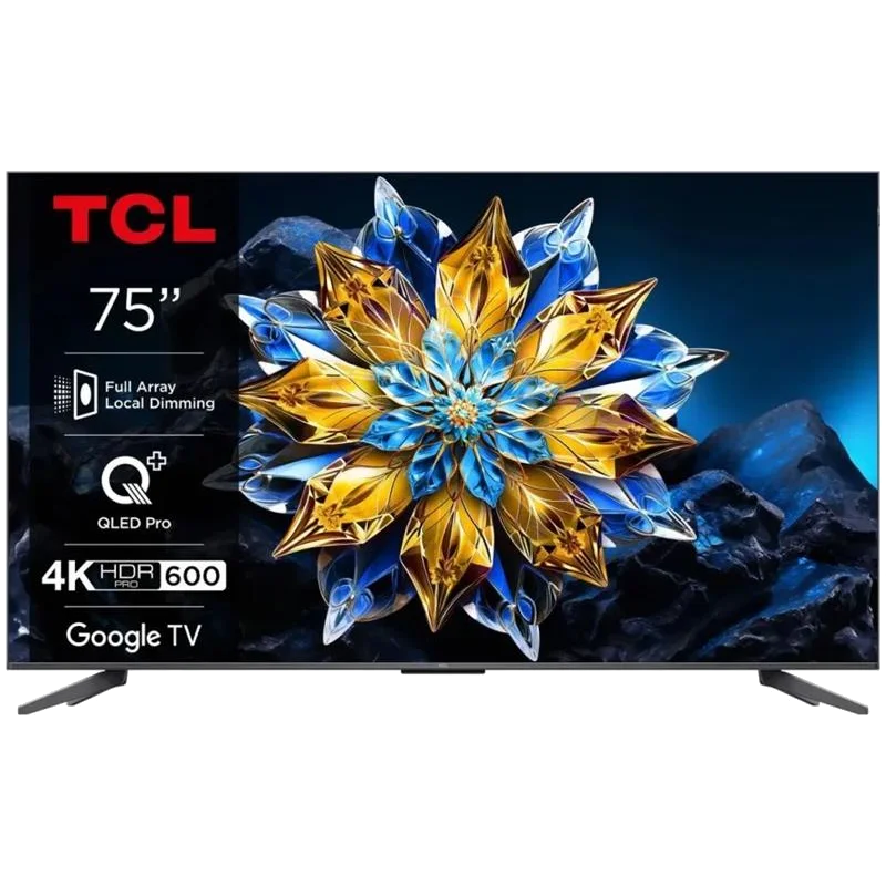 Телевізор TCL 75C69BPRO Pro 4K Smart Google TV Titan ONKYO Телевізор TCL 75C69BPRO Pro 4K Smart Google TV Titan ONKYO