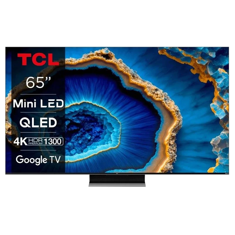 Телевізор TCL 65MQLED80 MiniLED 4K 144Hz Smart Google TV Titan ONKYO Телевізор TCL 65MQLED80 MiniLED 4K 144Hz Smart Google TV Titan ONKYO