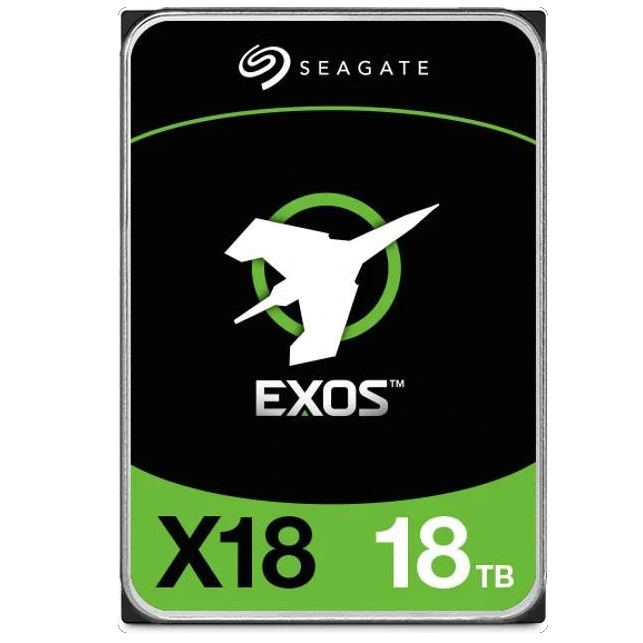 Жесткий диск SEAGATE HDD Server Exos X18 18Тб 512E/4KN Жесткий диск SEAGATE HDD Server Exos X18 18Тб 512E/4KN