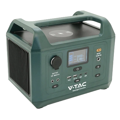Портативный источник питания V-TAC VT-303N 300Вт LiFePO4 19.2В 15А•ч Портативный источник питания V-TAC VT-303N 300Вт LiFePO4 19.2В 15А•ч