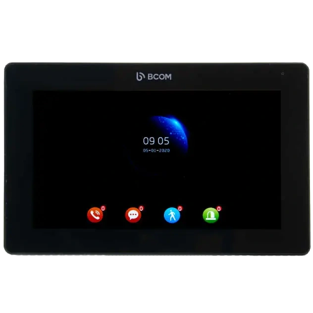 Відеодомофон BCOM BD-770FHD/T Black Відеодомофон BCOM BD-770FHD/T Black