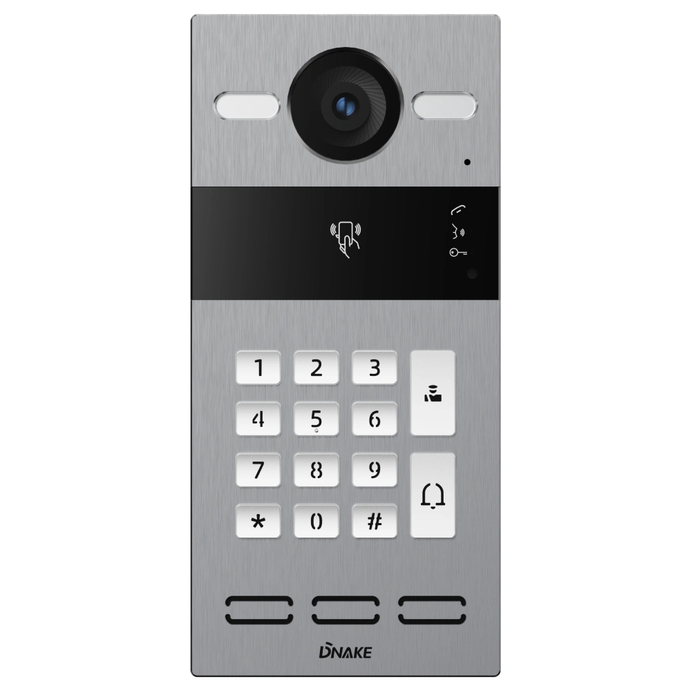 Виклична панель Dnake S213K/S SIP IP65 IK07 Grey Виклична панель Dnake S213K/S SIP IP65 IK07 Grey