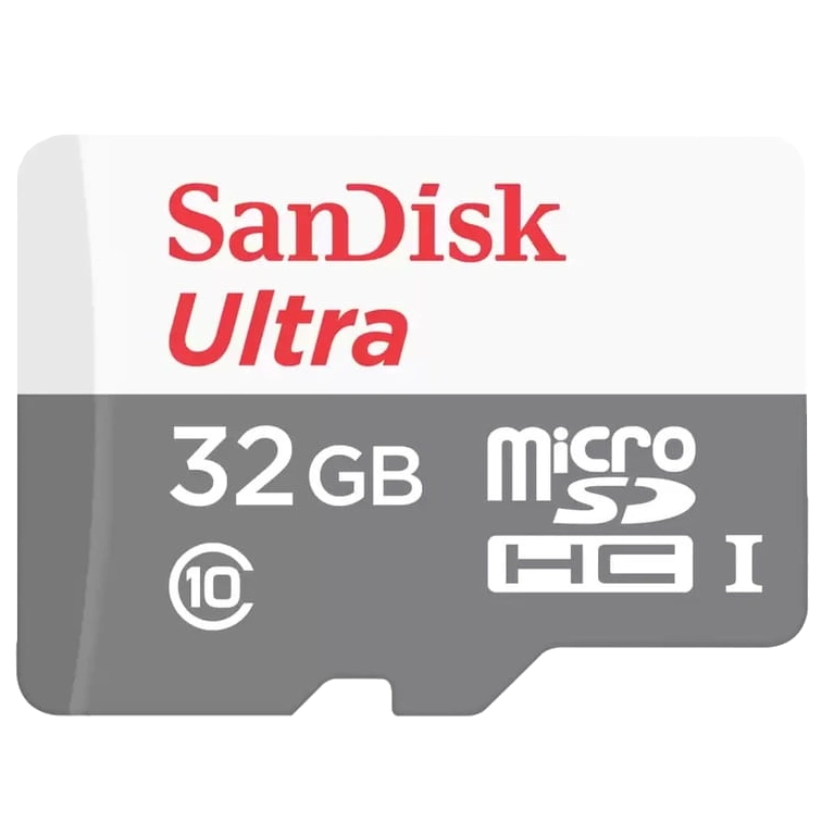 Карта памяті SanDisk microSD 32GB C10 UHS-I Ultra Карта памяті SanDisk microSD 32GB C10 UHS-I Ultra