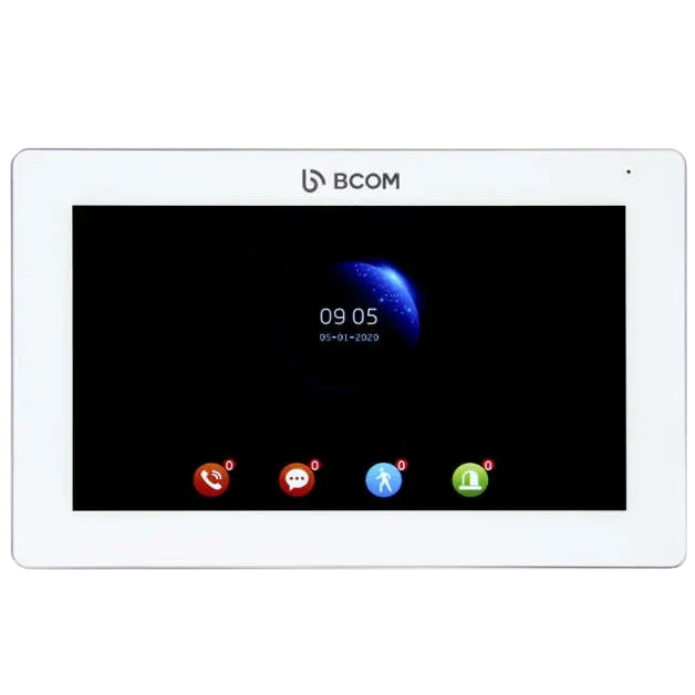 Відеодомофон BCOM BD-770FHD/T White Відеодомофон BCOM BD-770FHD/T White