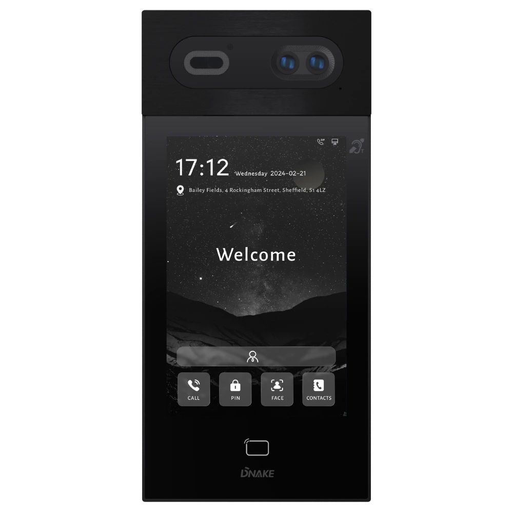 Вызывная панель Dnake S617/F (врезная) S617 Android 8 IPS IK08 Вызывная панель Dnake S617/F (врезная) S617 Android 8 IPS IK08