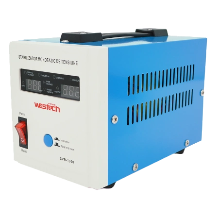 Стабілізатор напруги Westech SVR-1000ВA/750Вт однофазный релейный