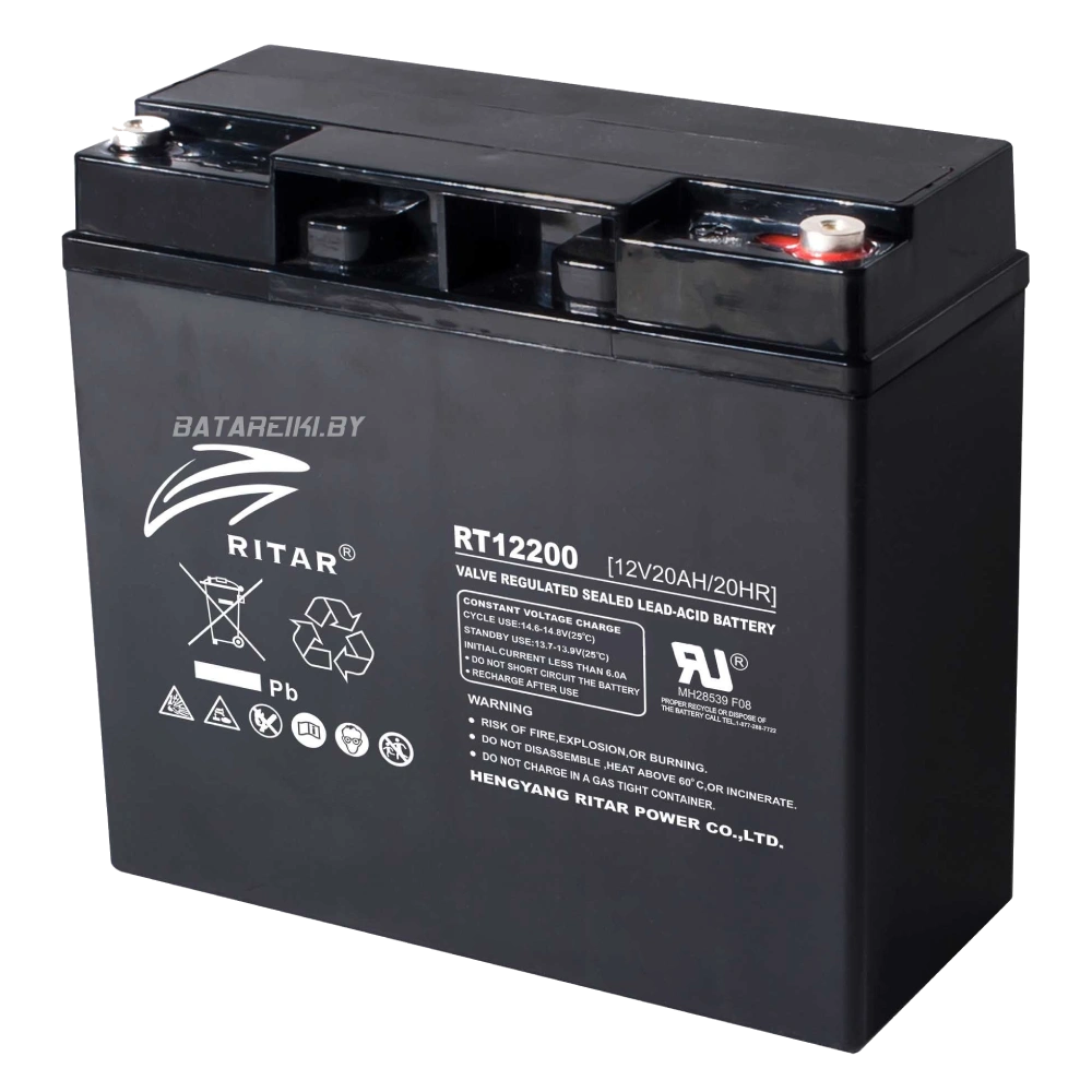 Акумуляторна батарея Ritar RT12200 (12V20AH) Акумуляторна батарея Ritar RT12200 (12V20AH)