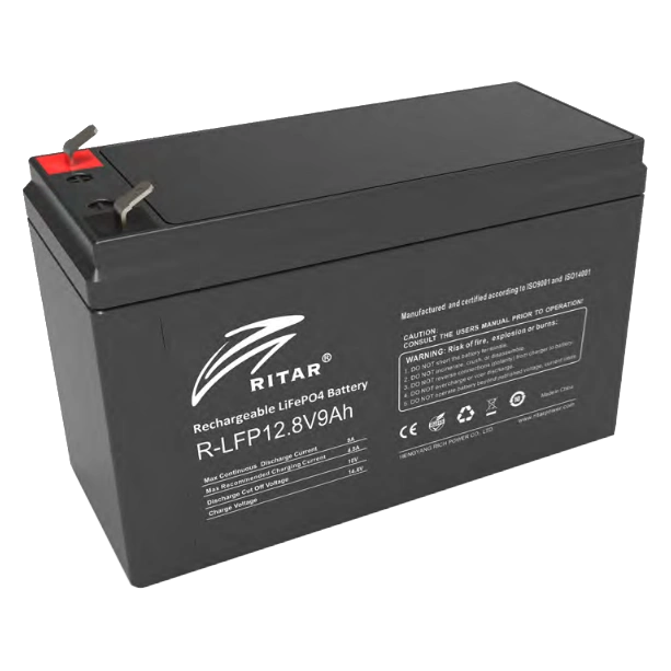 Аккумуляторная батарея Ritar R-LFP12.8V9AH Аккумуляторная батарея Ritar R-LFP12.8V9AH