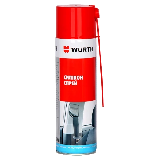 Силікон спрей Wurth 500 мл Силікон спрей Wurth 500 мл