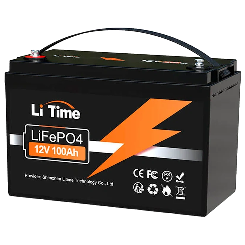 Акумуляторна батарея LiTime LiFePO4 12V 100Ah bluetooth Акумуляторна батарея LiTime LiFePO4 12V 100Ah bluetooth