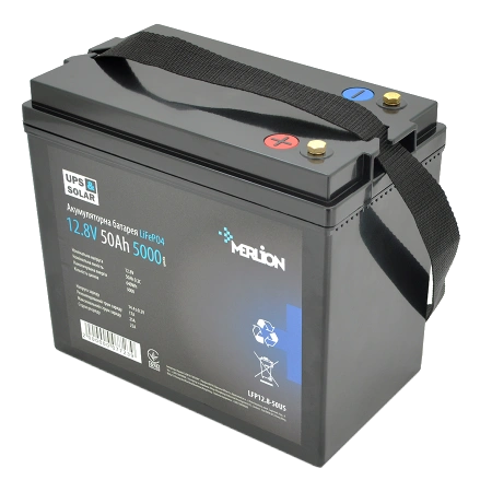 Аккумуляторная батарея Merlion LiFePO4 12.8V 50AH Аккумуляторная батарея Merlion LiFePO4 12.8V 50AH