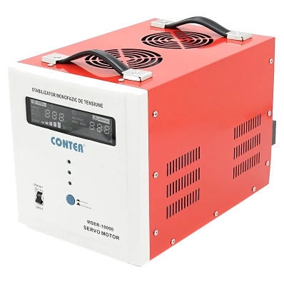 Стабілізатор напруги Conter MSER 10000 VA-V2/7500W однофазный сервопривод