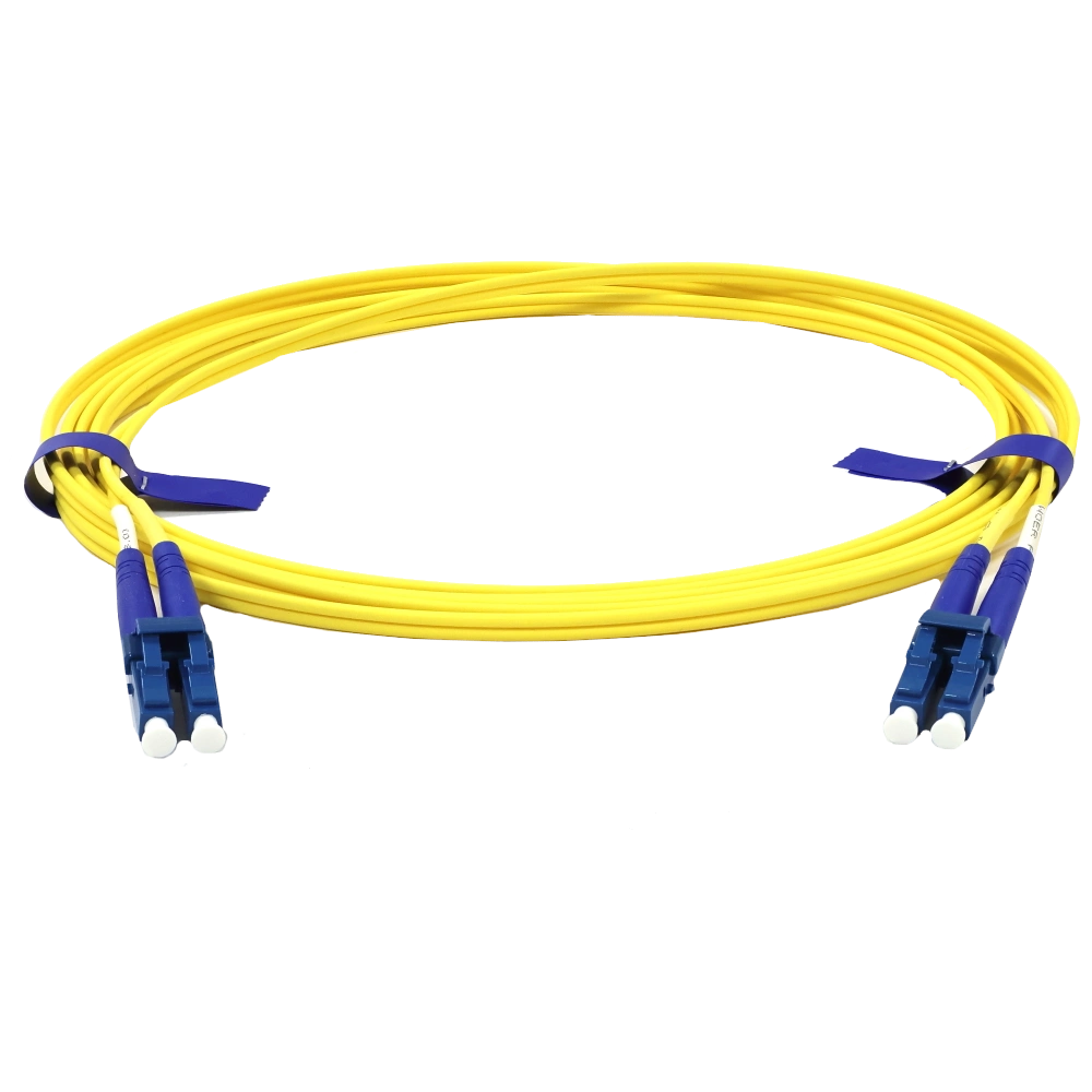Патчкорд оптичний CMS LC/UPC-LC/UPC SM 1м Duplex Slim Патчкорд оптичний CMS LC/UPC-LC/UPC SM 1м Duplex Slim