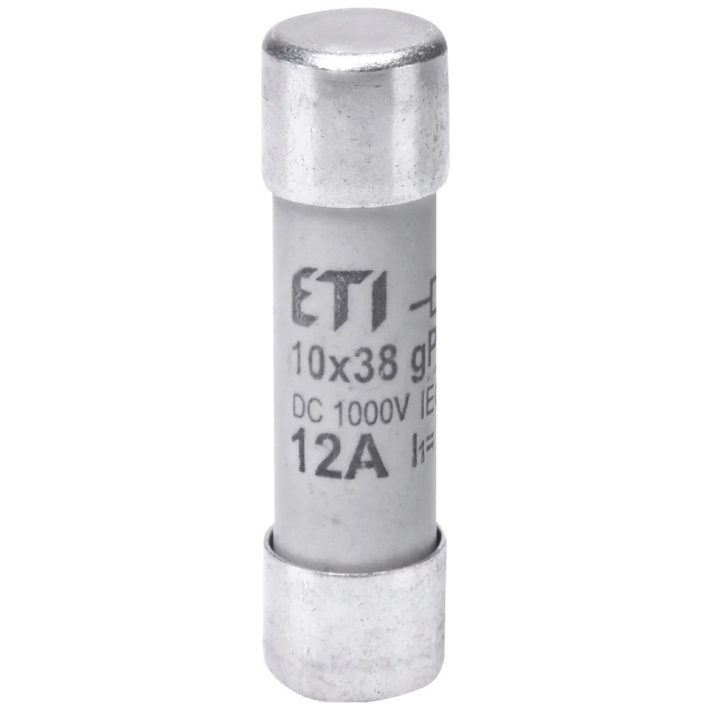 Предохранитель ETI CH10x38 gPV 12A 1000V Предохранитель ETI CH10x38 gPV 12A 1000V