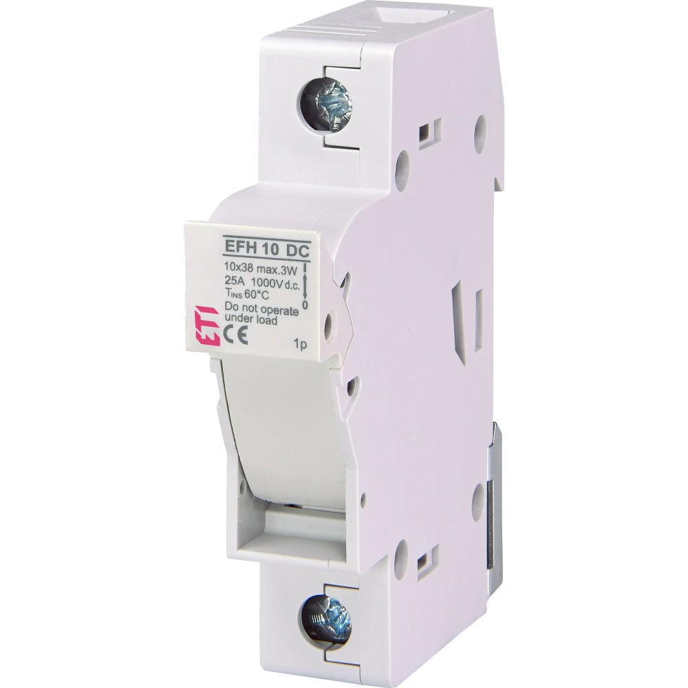 Держатель предохранителя ЕТІ EFH 10 1P 25A 1000V DC Держатель предохранителя ЕТІ EFH 10 1P 25A 1000V DC