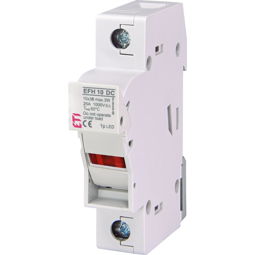 Держатель предохранителя ЕТІ EFH 10 1P-LED 25A 1000V DC Держатель предохранителя ЕТІ EFH 10 1P-LED 25A 1000V DC