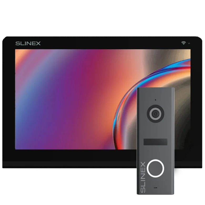 Комплект Slinex Nexo 7 Cloud black + ML-17HD graphite
