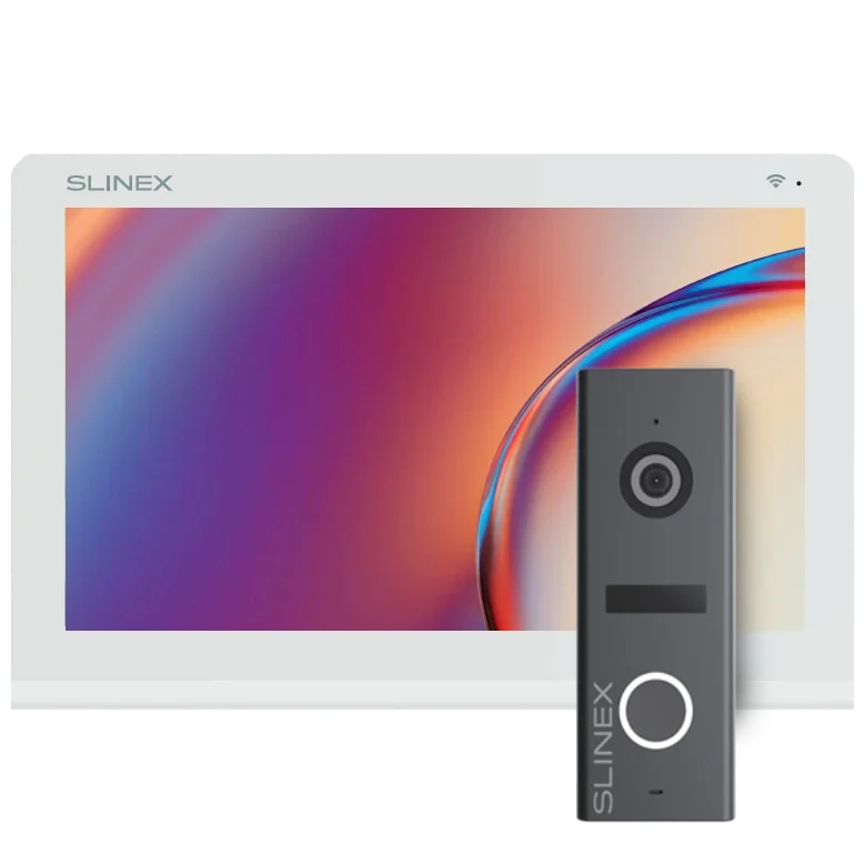 Комплект Slinex Nexo 7 Cloud white + ML-17HD graphite