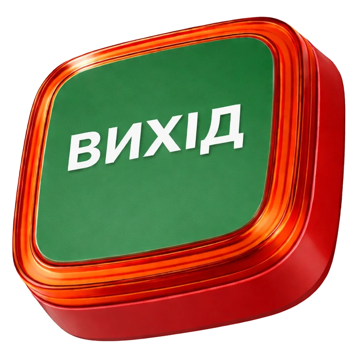 Cповіщувач Ajax EN54 FireProtect (VAD) red пожарный световой ВИХІД