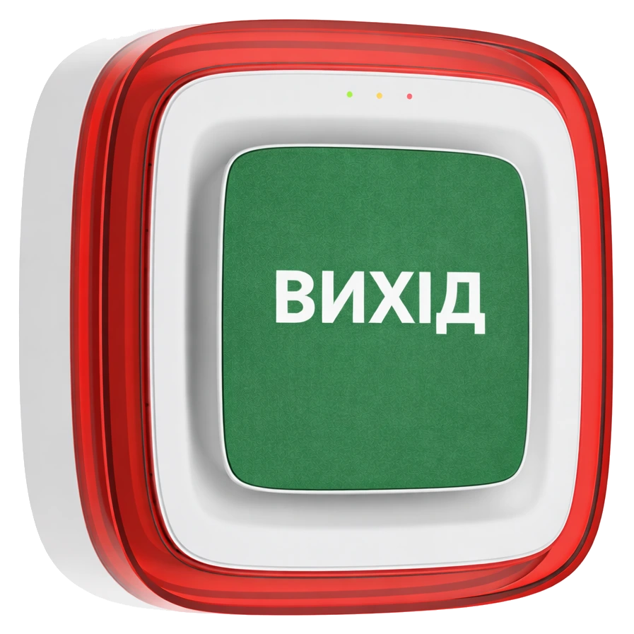 Cповіщувач Ajax EN54 FireProtect (Sounder/VAD) white пожарный светозвуковой ВИХІД