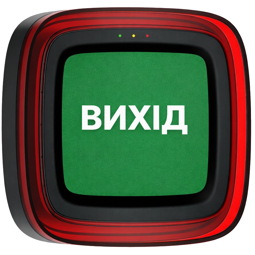 Cповіщувач Ajax EN54 FireProtect (Sounder/VAD) black пожарный светозвуковой ВИХІД
