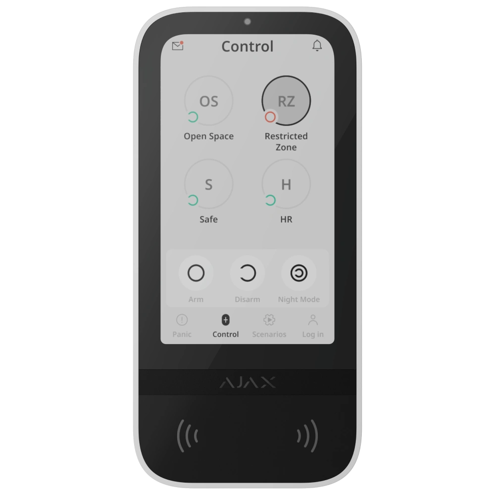 Superior KeyPad TouchScreen G3 Jeweller white Клавиатура Ajax Superior KeyPad TouchScreen G3 Jeweller white Клавиатура Ajax