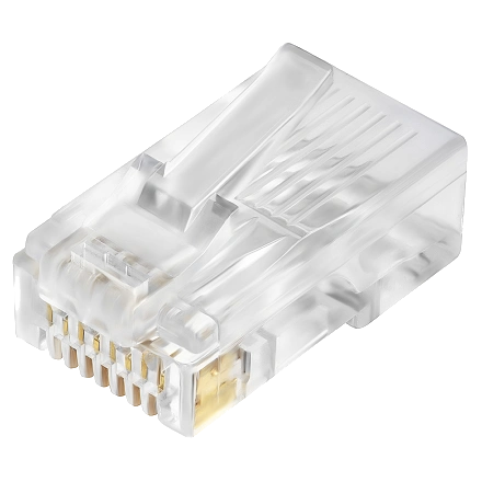 Конектор Merlion RJ-45 8P8C UTP Cat-6 (100 шт) Конектор Merlion RJ-45 8P8C UTP Cat-6 (100 шт)