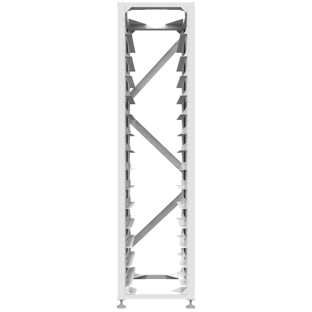 Стойка для 14 висковольтних батарей Deye BOS-A-Rack-14 floors Стойка для 14 висковольтних батарей Deye BOS-A-Rack-14 floors