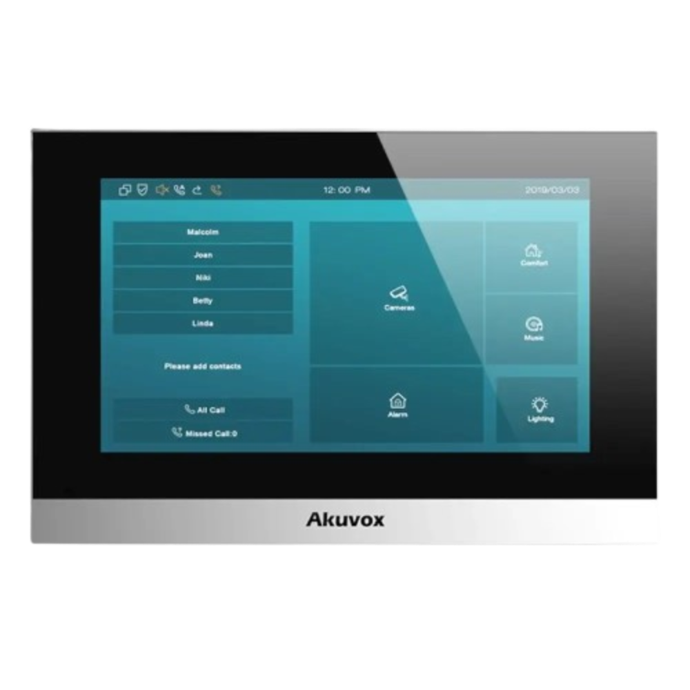 IP-відеодомофон Akuvox C313N silver IP-відеодомофон Akuvox C313N silver