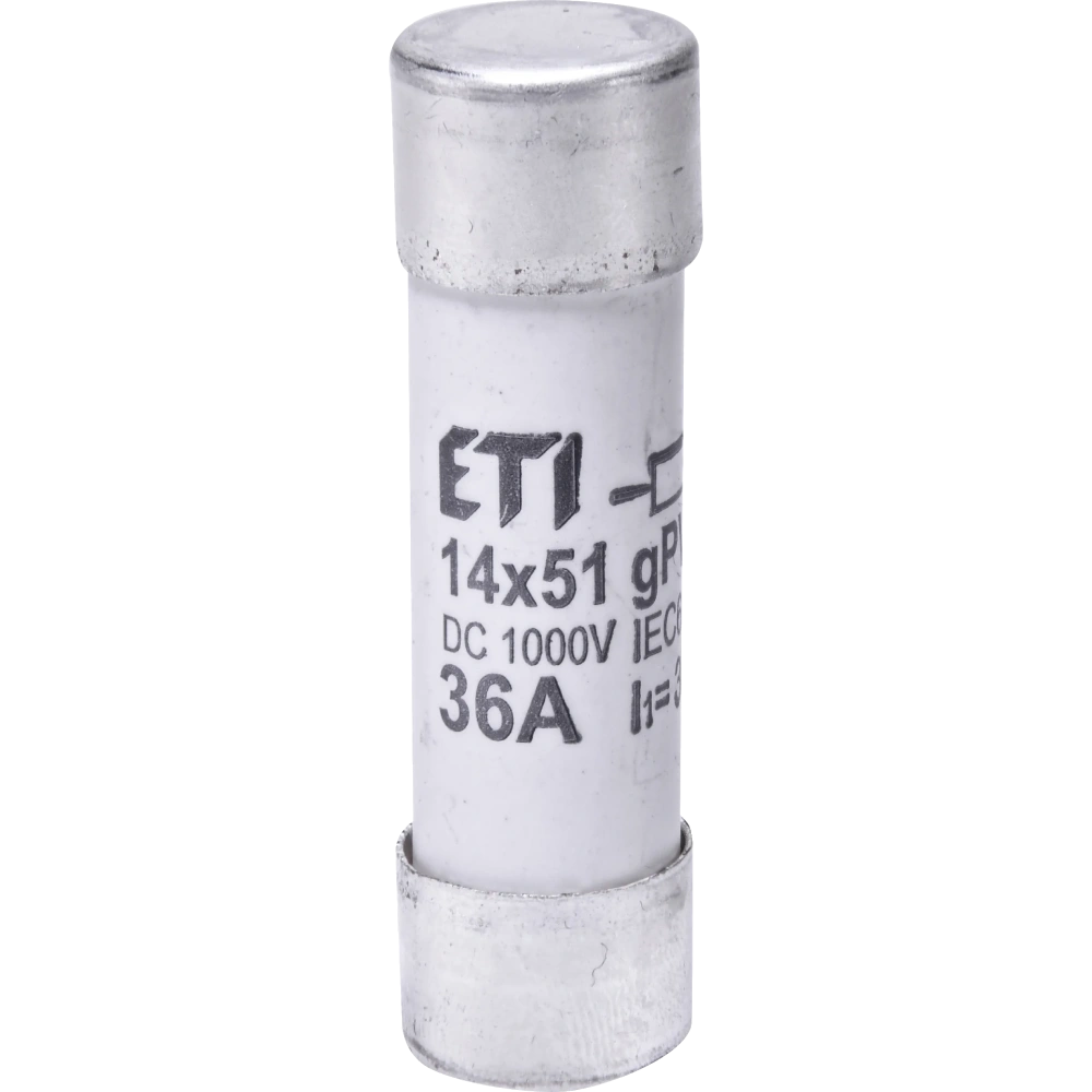 Предохранитель ETI CH 14x51 gPV 36A 10kA Предохранитель ETI CH 14x51 gPV 36A 10kA