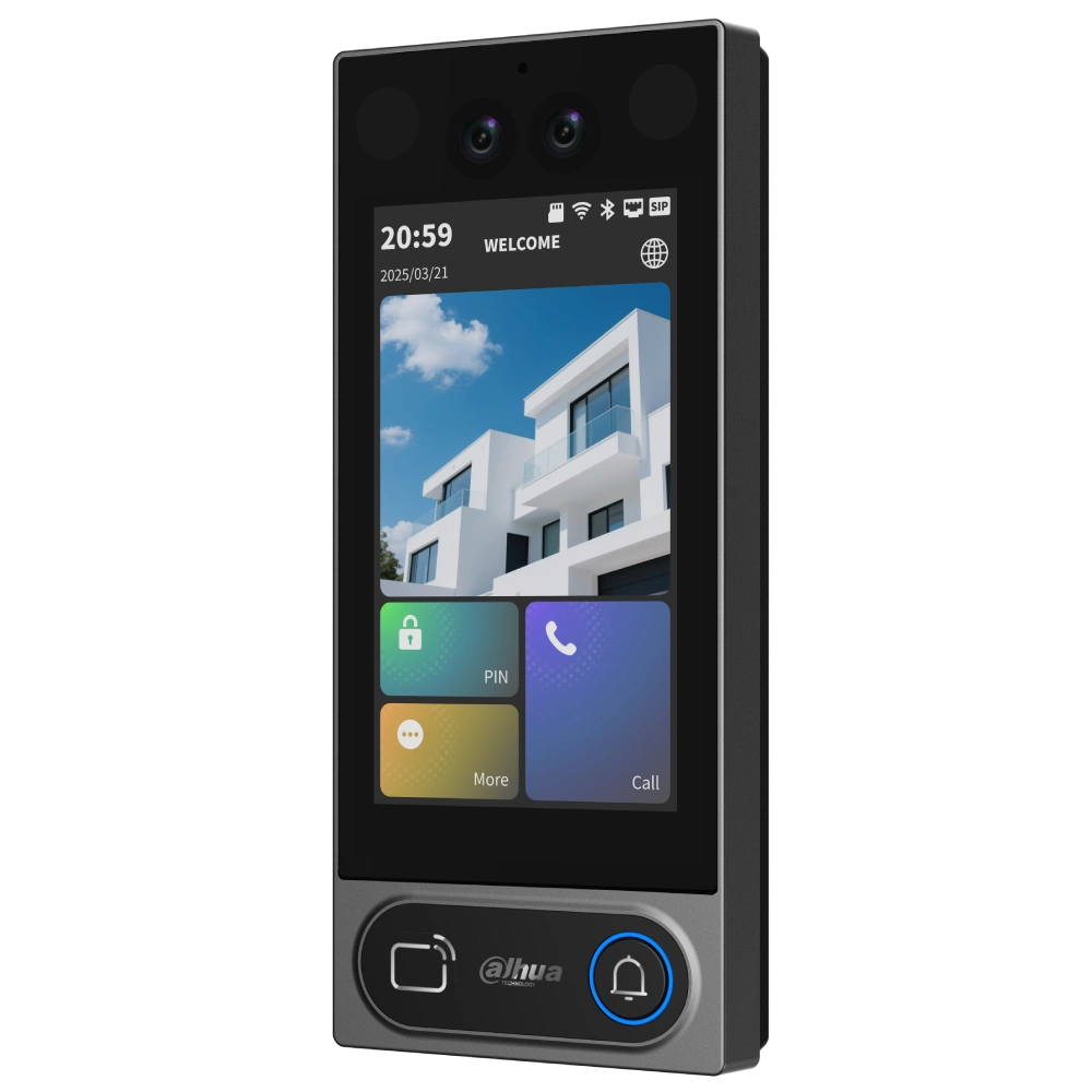 Виклична панель Dahua DHI-VTO6631QS-WP Wi-Fi Виклична панель Dahua DHI-VTO6631QS-WP Wi-Fi