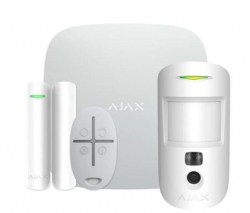 Комплект бездротової сигналізації Ajax HubKit 2 white EU