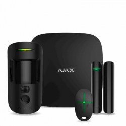 Комплект бездротової сигналізації Ajax HubKit 2 black EU