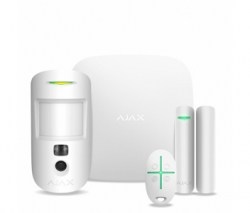Комплект охоронної сигналізації Ajax StarterKit Cam (белый)