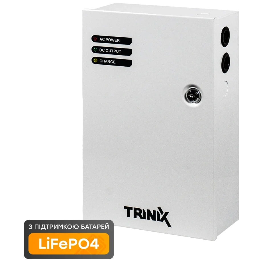 Джерело безперебійного живлення Trinix PSU-1210LED(M) LiFePO4 Джерело безперебійного живлення Trinix PSU-1210LED(M) LiFePO4