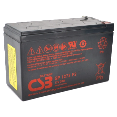 Акумуляторна батарея CSB GP1272F2 12В 7.2А•ч Акумуляторна батарея CSB GP1272F2 12В 7.2А•ч