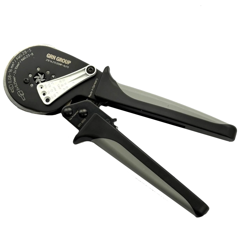 Кліщі обжимні GRN-GROUP CRIMP-AUTO 6X 210 16 215 Кліщі обжимні GRN-GROUP CRIMP-AUTO 6X 210 16 215