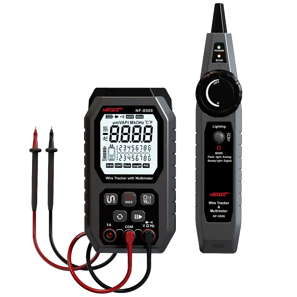 Кабельний тестер Noyafa NF-8509 Кабельний тестер Noyafa NF-8509
