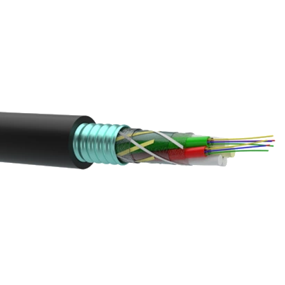 Оптичний кабель броньований Elsacor OBg-LT-048(4x12) G.652D 2700N 1000м