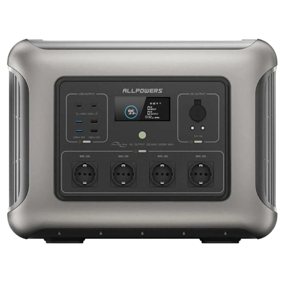 Портативна зарядна станція ALLPOWERS R2500 2016 Вт·ч LiFePO4 2500 Вт Портативна зарядна станція ALLPOWERS R2500 2016 Вт·ч LiFePO4 2500 Вт
