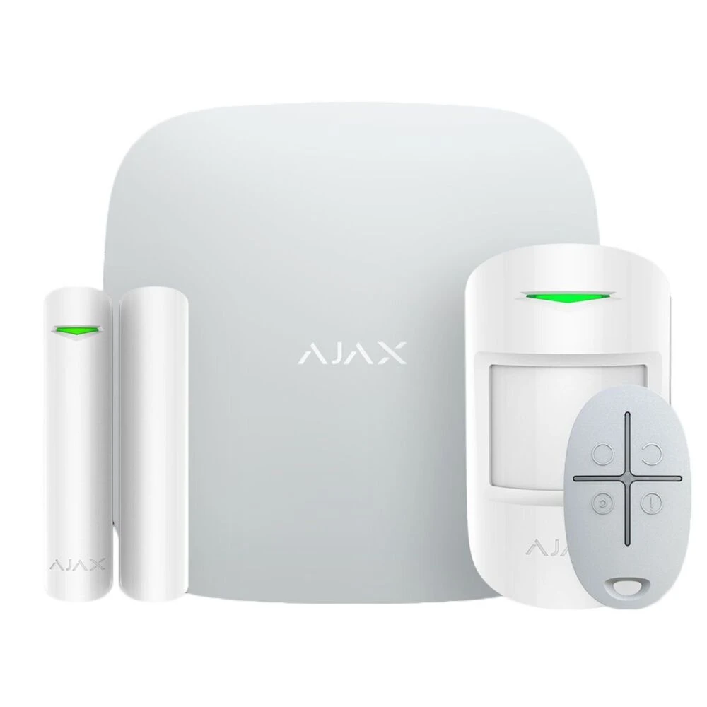 Комплект охоронної сигналізації Ajax StarterKit 2 (8EU) white Комплект охоронної сигналізації Ajax StarterKit 2 (8EU) white