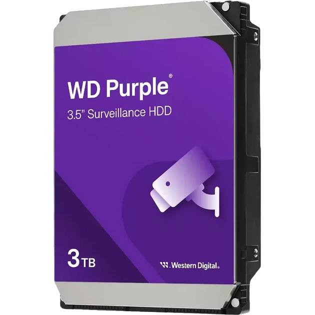 Жорсткий диск Western Digital Purple Surveillance 3TB 5400rpm 128MB (WD34PURZ) Жорсткий диск Western Digital Purple Surveillance 3TB 5400rpm 128MB (WD34PURZ)
