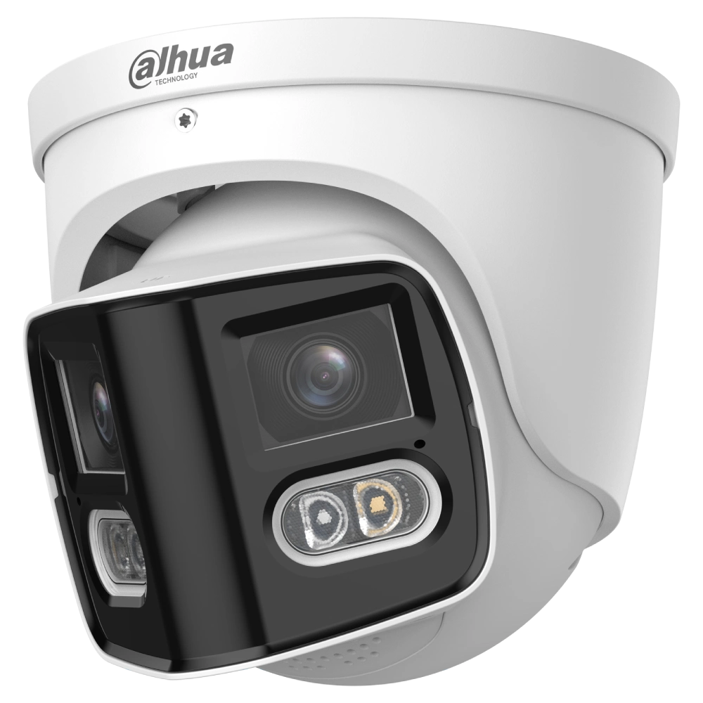 IP відеокамера Dahua DH-IPC-PDW2849-A180-S-PV (2.8мм) 2x4MP Duo