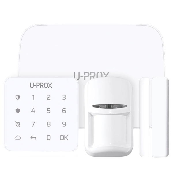 Комплект бездротової охоронної сигналізації U-Prox MP kit White